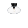 Belid Bullo Ceiling Ø270 H212 - Clear Glass/Black