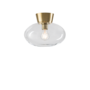 Belid Bullo Ceiling Ø270 H212 - Clear Glass/Oxide