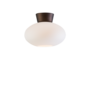 Belid Bullo Ceiling Ø270 H212 - Opal Glass/Brass
