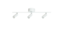 Belid Cato Slim 3 Spotlight Skena - Matte White