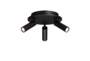 Belid Cato Slim 3 Rund Spotlight - Matte Black