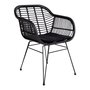 House N Trieste Armchair - Black