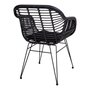 House N Trieste Armchair - Black