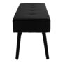 House N Skiby Bench - Black Velvet