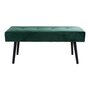 House N Skiby Bench - Dark Green Velvet