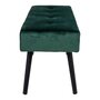 House N Skiby Bench - Dark Green Velvet