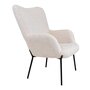 House N Glasgow Chair White w. Black Legs