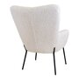 House N Glasgow Chair White w. Black Legs