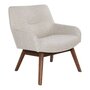 House N London Lounge Chair  - Sand / walnut legs