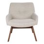 House N London Lounge Chair  - Sand / walnut legs