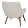 House N London Lounge Chair  - Sand / walnut legs