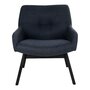 House N London Lounge Chair  - Dark grey / black legs