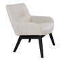 House N London Lounge Chair  - Sand / black legs