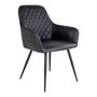 House N Harbo Dining Chair - black PU