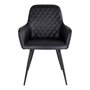 House N Harbo Dining Chair - black PU