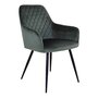 House N Harbo Dining Chair - green velvet
