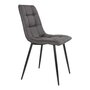 House N Middelfart Dining Chair - Dark grey microfiber