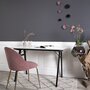 House N Geneve Dining Chair with Brass Legs