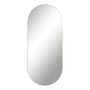 House N Jersey Mirror - Oval - Brass