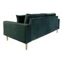 House N Lido 2,5 Seater Sofa - dark green