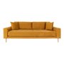House N Lido 3 Seaters Sofa - Mustard Yellow