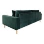 House N Lido 3 Seaters Sofa - Dark Green