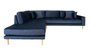 House N Lido Corner Sofa W. Open End - Left facing Blue