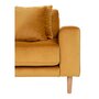 House N Lido Lounge Sofa Left Facing Mustard Yellow