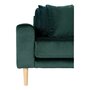 House N Lido Lounge Sofa Right Facing Dark Green