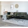 Lido Lounge Sofa Right Facing Olive Green Fabric HN1020