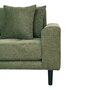 Lido Lounge Sofa Right Facing Olive Green Fabric HN1020