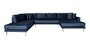House N Lido U-Sofa Open End - Dark Blue - Right Facing