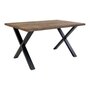 House N Toulon Dining Table - 140 x 95 cm  smoked oiled oak