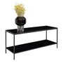 House N Vita TV Stand - Black / Black