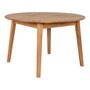 House N Metz Dining Table Built-in Extension Plate w. Butterfly Function -  Esstisch ausziehbar -  Nature Oiled Oak