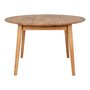 House N Metz Dining Table Built-in Extension Plate w. Butterfly Function -  Esstisch ausziehbar -  Nature Oiled Oak