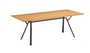 Fast Radice Quadra Tisch - Teak- 200x x 90 cm-9-Metallic Grey