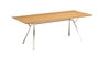Fast Radice Quadra Tisch - Teak- 200x x 90 cm  - 1-White