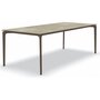 Fast AllSize Tisch mit Platte aus Feinsteinzug, Hazel - Maracuja