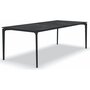 Fast AllSize Tisch mit Platte aus Feinsteinzug, Night - Dunkelblau
