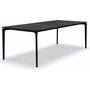 Fast AllSize Tisch mit Platte aus Feinsteinzug, Night - Schwarz