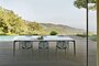 Fast AllSize Tisch mit Platte aus Feinsteinzug, Night