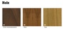 EMU Shine Tisch quadratish Tischplatte Teak 79x79 - Holz