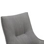 Wendelbo Aloe high back chair - Loungesessel - Black powder coated steel - Monta col. 06