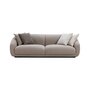 Wendelbo Montholon 2.5 Sitzer Sofa - Black Stained Oak - Cuddle Col. 04