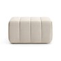Ambivalenz Curt Einzelmodul - Stoff Sera - Curt Modulares Sofasystem - Calla (Weiß / Beige)