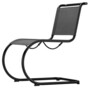 Thonet S 533 N All Seasons Outdoor Freischwinger - Schwarz