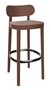 Thonet 118 MH Barhocker- Buche nussbaum (TP 24) gebeizt