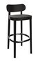 Thonet 118 MH Barhocker- Buche schwarz (TP 29) gebeizt