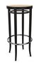 Thonet 204 RH | Barhocker- Buche schwarz (TP 29) gebeizt